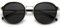 CARFIA Vintage Runde Damen Sonnenbrille Polarisiert 100% UV-Schutz mit Brillenetui Kategorie.3 für Outdoor Fahren