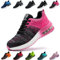 Nasogetch Chaussures de Sécurité Femme Hommes Basket de Securite Légère Confortable Respirante Embout Acier Protection Chaussures de Travail Rose EU 42