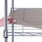 BRIAN & DANY Draht-Regaleinlagen, 35,6 x 91,4 cm, robuste Regaleinlagen für Drahtregale, wasserdichte Schutzmatten, 10 Stück, Anthrazit