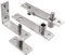 1 ensemble de charnières de porte pivotantes en acier robuste