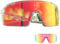 Zetterrank Schnelle Brille mit 3 Wechselgläser,Fahrradbrille mit Transparenter Rahmen,UV 400 Sportbrille Damen,Schnelle Brille Rave,Fahrradbrille Damen.