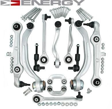 ENERGY Kit de brazos de suspensión Eje delantero Compatible con AUDI A6 C6 Avant 4F5 WA0010PK