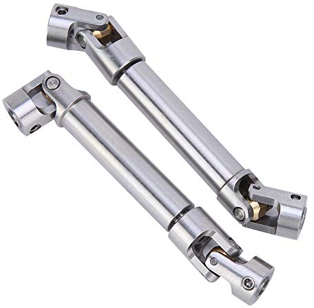 Dioche Rc Antriebswelle Edelstahl Silber EIN Paar Edelstahl 1 10 Rc Antriebswelle 90-125 Mm Ferngesteuerter Crawler