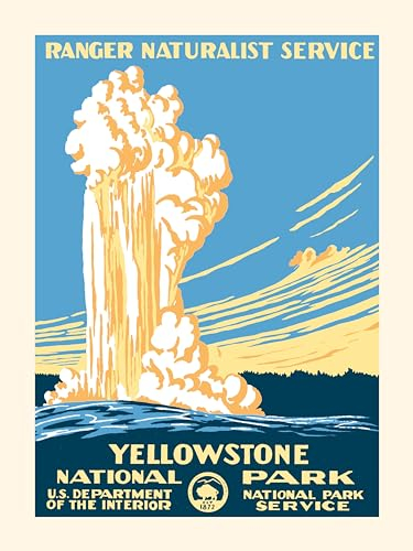 PLAKAT - Poster – Yellowstone (30 x 40 cm)