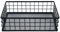 Ioensy Metal Wire Baskets Mesh Storage Box, Organizer for Home Office Bathroom and Bedroom Iron Grid Storage Tray for Home, black