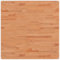 vidaXL Tischplatte, Quadratisch Holzplatte mit 4 abgerundeten Ecken, Holztischplatte Ersatzplatte für Couchtisch, Massivholztischplatte Platte, 80x80x4 cm Massivholz Buche