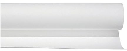 GIODICART Carta Kraft Bianca Rotolo 80 Gr cm. 100 Rotolo 30 Mt