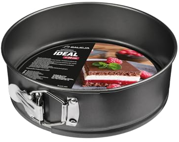 GALICJA IDEAL Tortenboden Runde Backform – Rundes Backblech – Springform Antihaft Backform – Kuchenform Kuchenbackform Rund – Cake Pan Non-Stick 20x20x6,7cm