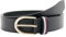 Tommy Hilfiger Damen Gürtel Casual 3,5 cm aus Leder, Schwarz (Black), 90 cm