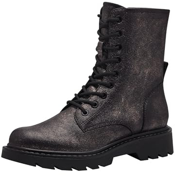 Tamaris Women's Flat Boots, Bronce, 4 UK