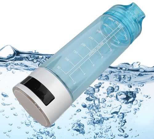 Bouteille d'eau à Hydrogène, Eau Potable Saine, Conception Intelligente, Conception Portable, Matériau Sûr, et Stable, 400 ML,pour Une Utilisation en Extérieur et en Voyage