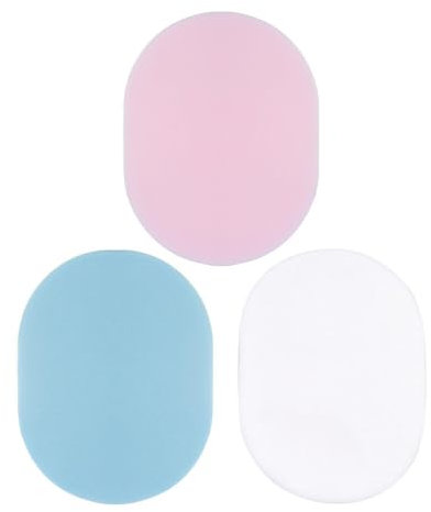 3 spugne da bagno, spugna per il lavaggio del viso, accessori da bagno, spugna per la pulizia, blocco di spugna multifunzionale, strumento di pulizia morbido