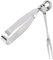 Ciieeo 2piezas Pinzas Inoxidable Para Escargot Utensilios De Cocina Para Caracoles y Incluye Tenedor y Clip Para Casa y Restaurantes