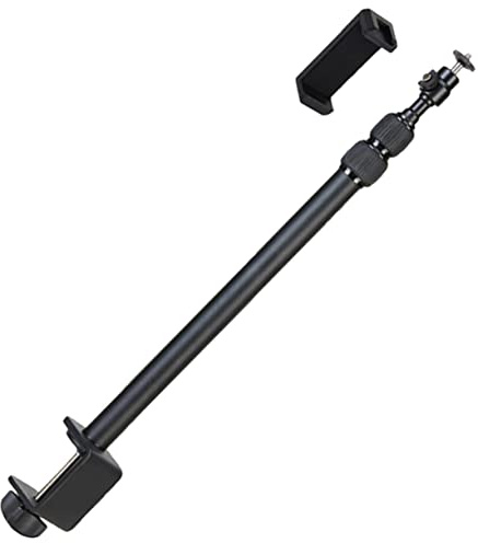 OKUMEYR Schreibtisch-klemmhalterung Für Webcam-Kamera-licht 360 ° Drehbar Aluminiumlegierung