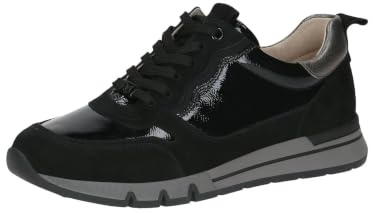 Caprice Comfort Damen Sneaker flach aus Leder Mehrweite H