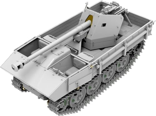 MiniArt 35483 1:35 7,5cm PaK40/4 auf RSO (3) - originalgetreue Nachbildung, Modellbau, Plastik Bausatz, Basteln, Hobby, Kleben, Modellbausatz, Zusammenbauen, unlackiert