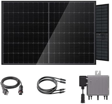 ENGEL PS0800R Kit solar balcon placas solares rigidas bifaciales 800W IP68 conexion enchufe app movil autoconsumo energia solar alto rendimiento