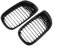 Rejillas delanteras para BMW E46 Serie 3 en negro brillante, ajuste perfecto para lados izquierdo y derecho