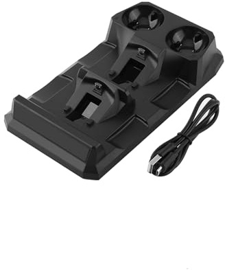 Bonbela 4-in-1-Schnellladestation für PS Move / -Controller