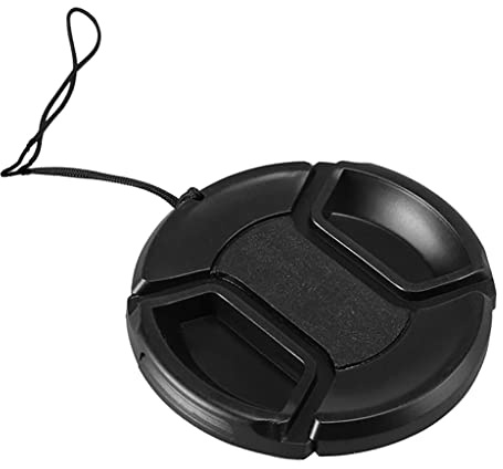 Snap On Frontlinsenabdeckung Center Pinch Cap Mit Anti Verlust Gurt Für Mit Anti Verlust Gurt Für DSLR Kameras