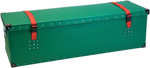 Trifibre Christmas Tree Storage Box XL, 7ft-8ft Trees, Steel Frame | Heavy-duty UK-made HDPE tree box with steel frame, ideal for loft and garage storage between seasons.