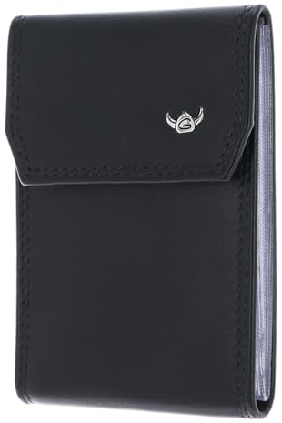 Golden Head Leder Polo RFID Protect Kartenetui 4425 Schwarz