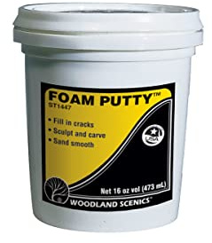 Horizon Models Woodland Scenics Foam Putty - 1 Pint