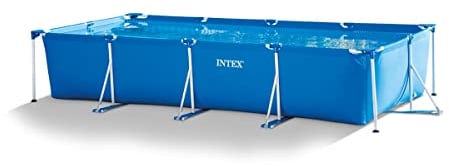 Intex Rectangular Frame Pool - Aufstellpool - 450 x 220 x 84 cm