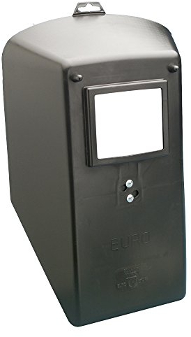 CFH Schweiß-Schutzschild HS 528 – handgeführter Schweißschirm, für Glasgröße 90 x 110 mm, einfacher Glaswechsel, robuster Kunststoff, TÜV-zertifiziert, Made in Germany