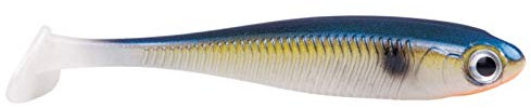 Jackson Gummifisch Barsch & Zander Köder - Active Shad 10,0cm 5St. Thread Shad. Profi Gummiköder. Angelköder Raubfisch. Gummi Angeln. Softbait