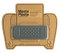 MastaPlasta Selbstklebende Premium Leder Reparatur Rund Patch - Grau Pflaster 10cm x 4cm. Sofortige Polsterung Qualität Patch für Sofas, Autositze, Jacken, DIY