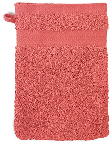 Linnea Gant de Toilette 16x21 cm Royal Cresent Rouge Terre Cuite 650 g/m2