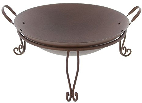 Feuerschale Rostoptik, 2-teilig