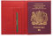VISCONTI Porta passaporto di pelle collezione POLO Blocco RFID 2201 Rosso