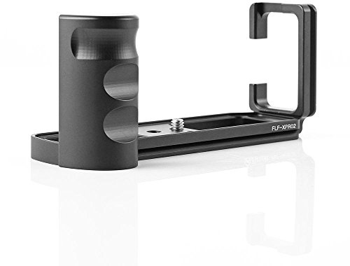 Fotga FLF-XPRO2 Schnell Spanner L Vertikal Platte Schnellwechselplatte Kennzeichenhalter & Handgriff für Stativ Kugelkopf Fujifilm Fuji X-PRO2 XPRO2