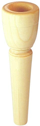 Lechgold MUA17 Mundstück für Alphorn 17 mm (aus Ahorn, Kesselweite: 17 mm, Kesseltiefe: 25 mm, Durchgangsbohrung: 5,5 mm)