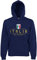 AkyTEX Italien Italia Fan-Hoodie EM-2021 Kapuzenpullover Navyblau L