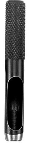 Weddecor 20mm Black Hollow Leather Hole Punch Heavy Duty Solid Steel Metal Sheet Leatherworking Synthetic Gasket Cardbaord, Crafts, Metal, Foam, Fiber, Watch Straps