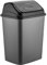 27 Litre Plastic Flip Top Waste Bin - Swing Lid Garbage Rubbish Kitchen Dustbin | Garbage Trash Can Waste | Bin For Home, Office, Kitchen - Swing Flip Top Closure, High Grade, Strong Robust - 27L