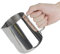 Aigid Milk Frothing Jug - 600ml/1000ml/1500ml Stainless Steel Milk Pitcher Cup Milk Jug and Latte Decorating Art Cup for Making Coffee Cappuccino (1500ML)