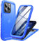 Cozycase for iPhone 13 Pro Waterproof Shockproof Case - Unbreakable/Heavy Duty/Front and Back【360 Full Body Protective】 Underwater Dustproof Antishock Hard Bumper Blue