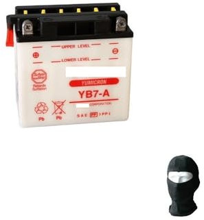 KOMPATIBEL MIT Peugeot Elystar 125 2002 A 2004 UASA Batterie BEREITS EINSATZBEREIT YB7-A 12V / 8AH BATTERIEN FÜR DEN MOTORSTART SPEZIFISCHER Motorrad-Roller