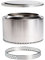 Solo Stove Feuerschale Yukon Essential Set 2.0 | Inkl. Feuerstelle, Standfuß, Deckel, Raucharme Holzverbrennung, Herausnehmbare Auffangschale, Outdoor Feuertonne, 68,5 x 50,5 cm, 18,3 kg