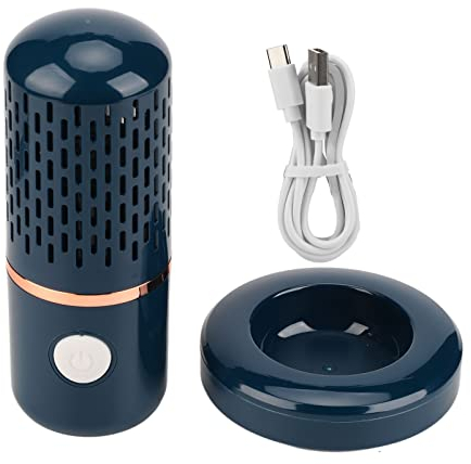 TOPINCN Obst und Gemüsereiniger, Tragbare 3600-mAh Kapselform Waschmaschine, Wiederaufladbare Automatische USB Haushaltsreinigungsmaschine (Blau)