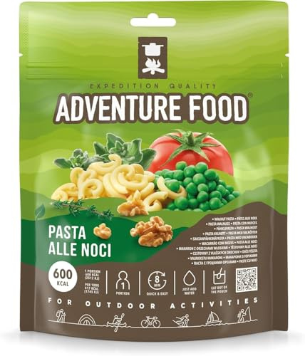 Adventure Food - Nudeln mit Walnüssen - Gefriergetrocknete Mahlzeit - Expedition Quality