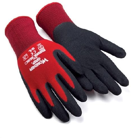GROUP TB TOMÁS BODERO GROUP Guante nylon rojo palma nitrilo foam negro wg500 talla 7-10 t/guante talla s-7