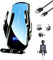 Chargeur de voiture sans fil – Chargeur sans fil de voiture – Capteur automatique – Support pour smartphone sans fil – Charge rapide – Compatible iPhone Samsung Android Xiaomi