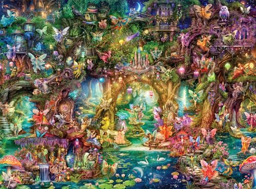Buffalo Games Age 14+ - Aimee Stewart - The Butterfly Ball - 1000 Piece Jigsaw Puzzle for Adults Challenging Puzzle Perfect for Game Nights - Finished Size 26.75 x 19.75