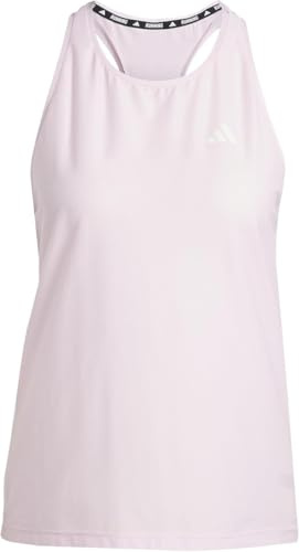 adidas Women's Own The Run Tank Top, Clear Pink, XL