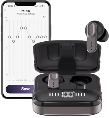 Mixx audio - Auriculares inalámbricos Streambuds Ultra Mini Negro